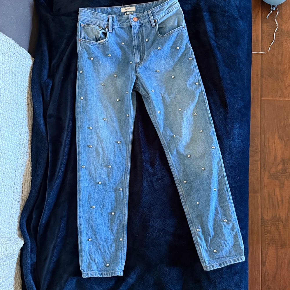 Denim Studded Women Jeans